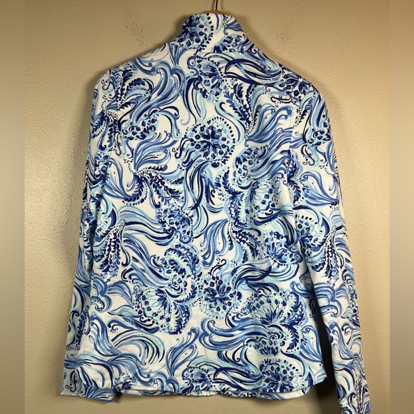 Lilly Pulitzer Leona Full Zip Size Large - Picture 2 of 7